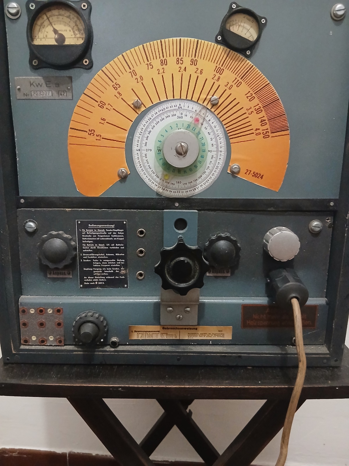 Replique inerte radio allemande 2eme GM 185€ — vue 4