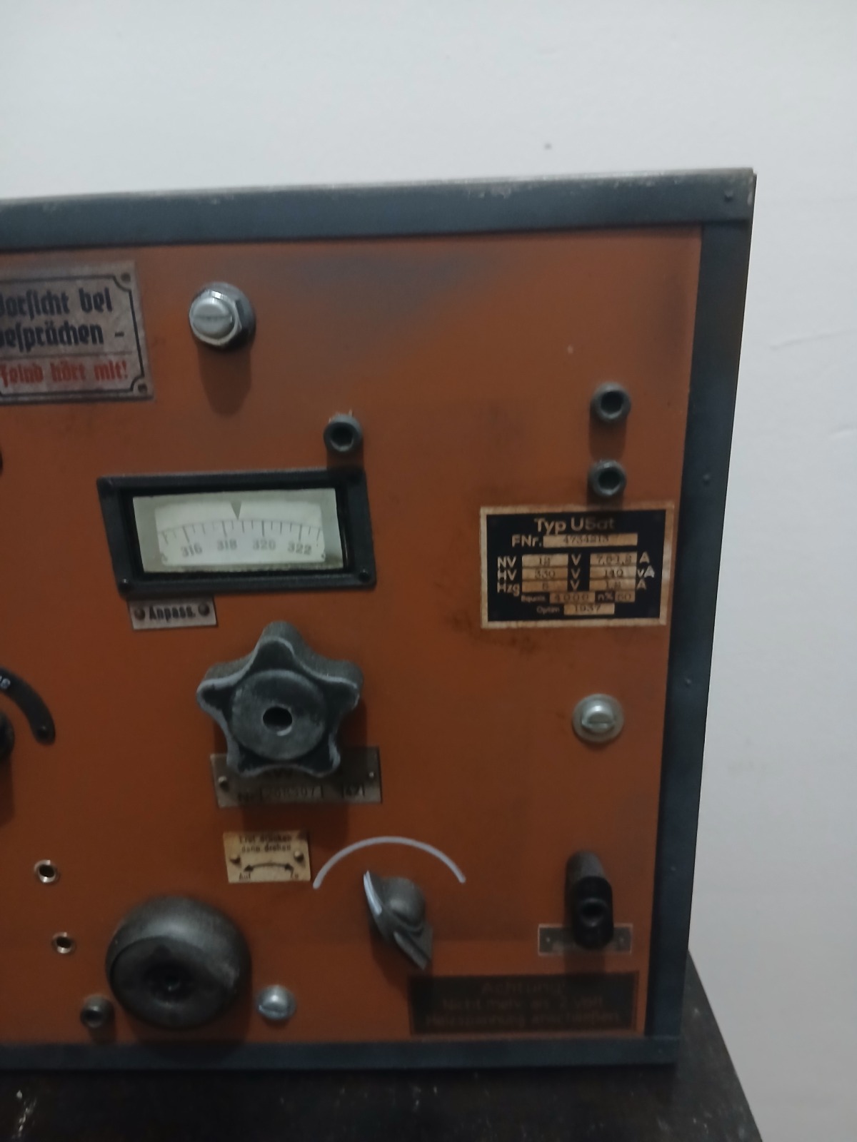 Replique inerte radio allemande 2eme GM 185€ — vue 2