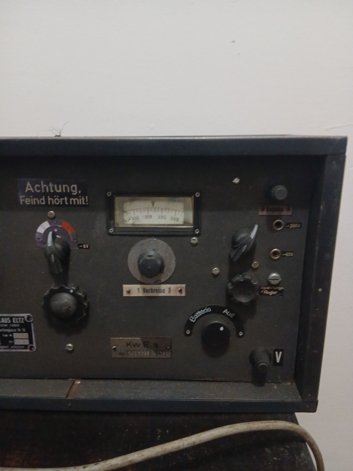 Replique inerte radio allemande 2eme GM 155€ — vue 2
