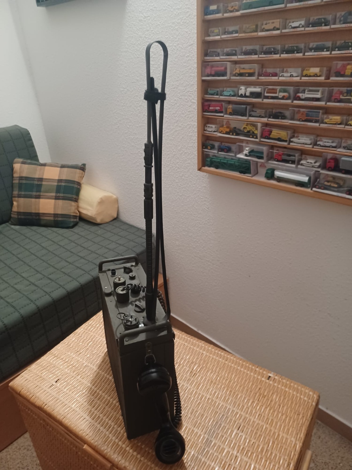 Replique inerte radio US Army Viet Nam  PRC 25 — vue 2